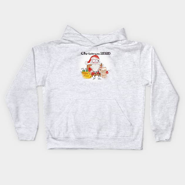 Christmas 2020 Kids Hoodie by tlak